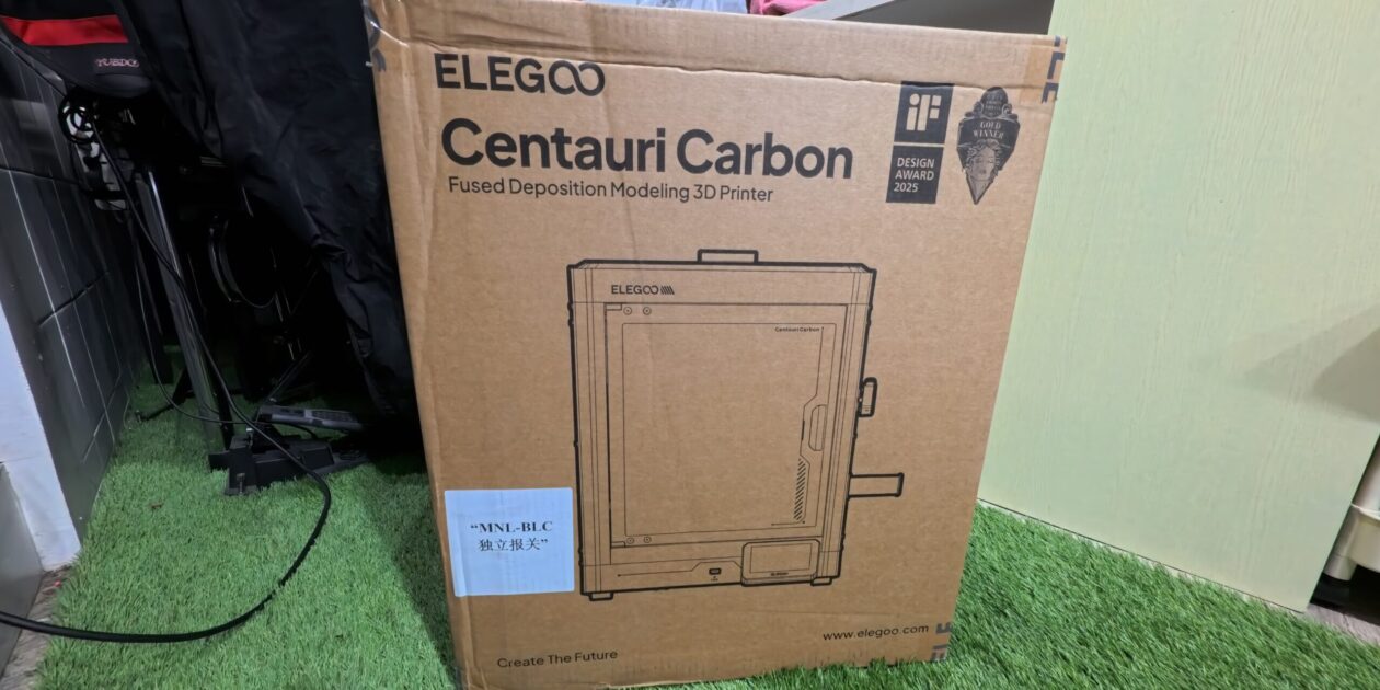 Elegoo Centauri Carbon: Easy Unboxing to First Print
