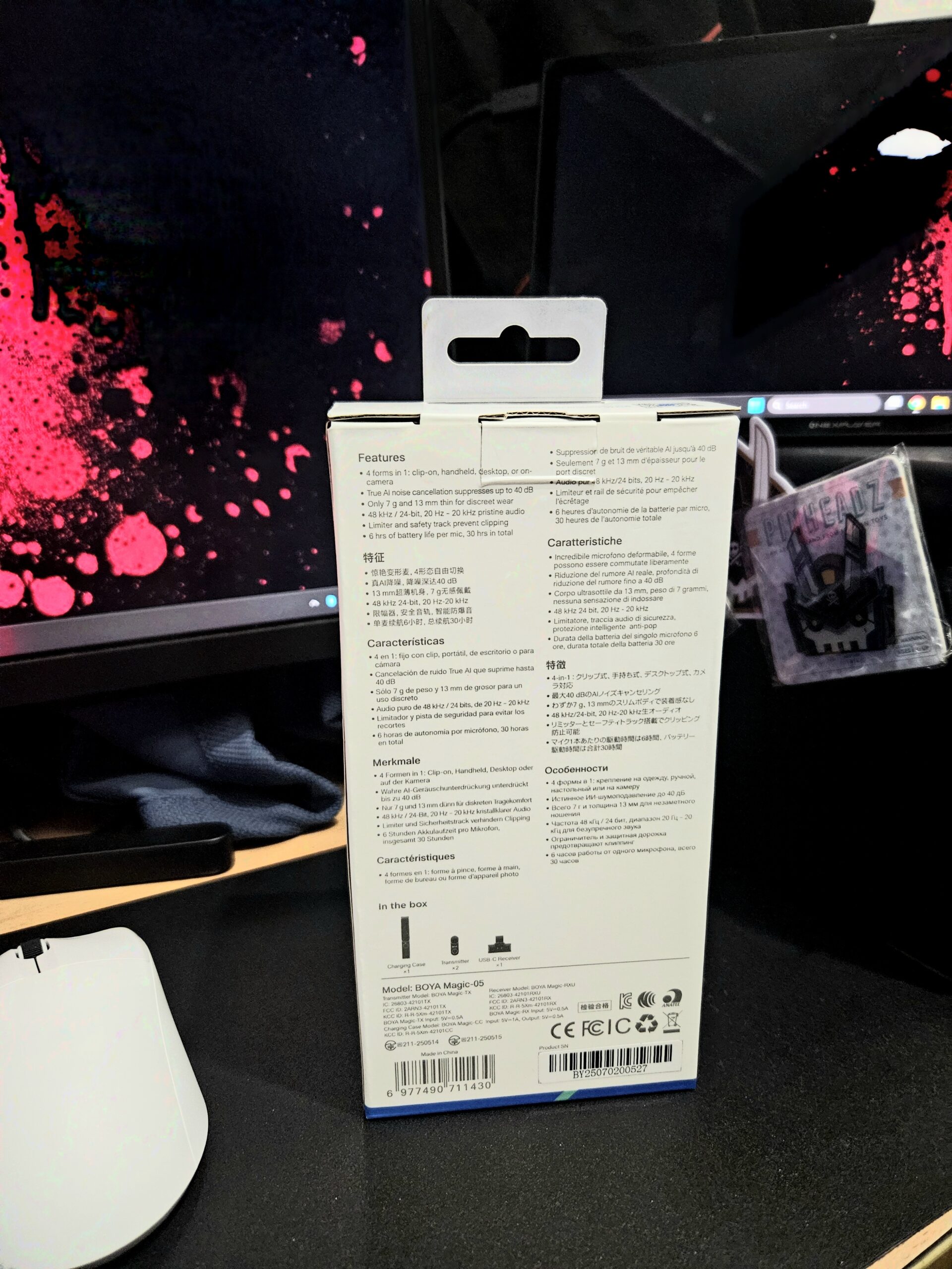 BOYA Magic Mic Unboxing