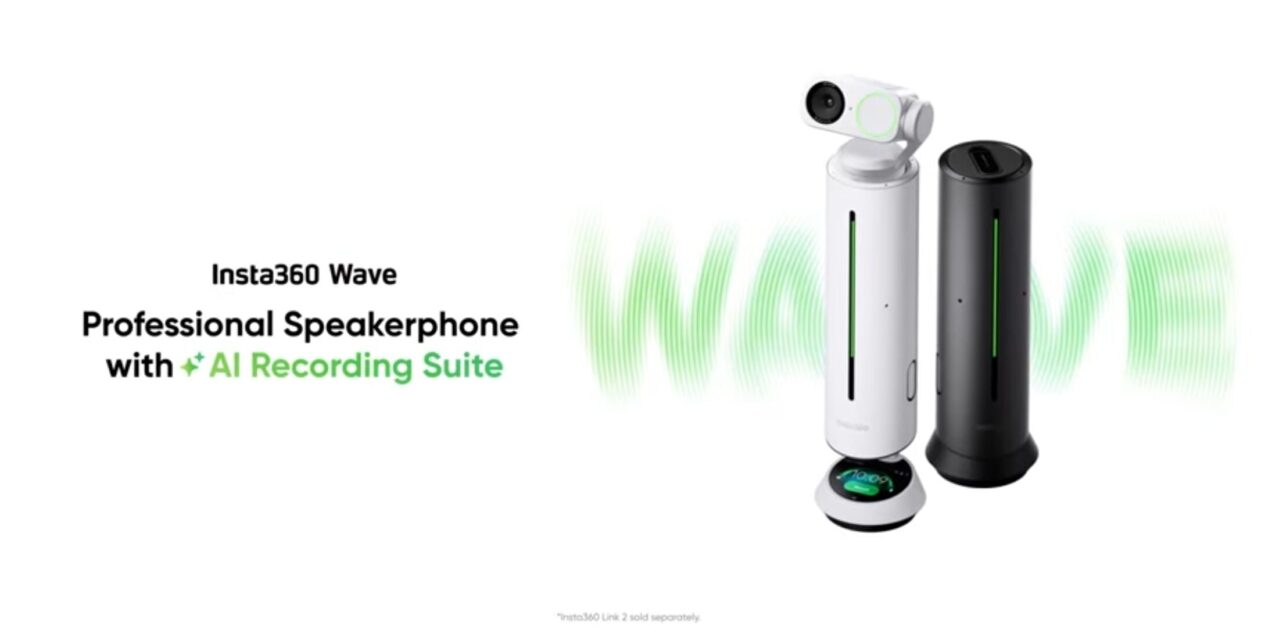 AI Speakerphones are Here: Insta360 Wave