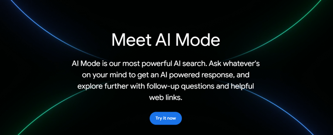 Google AI Mode Getting a Front and Center Treatment
